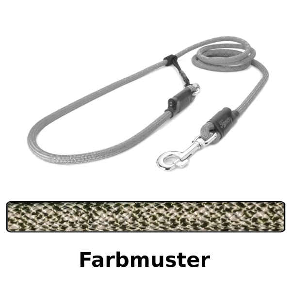 EASYLONG Hundeleine - L - 3m - snake